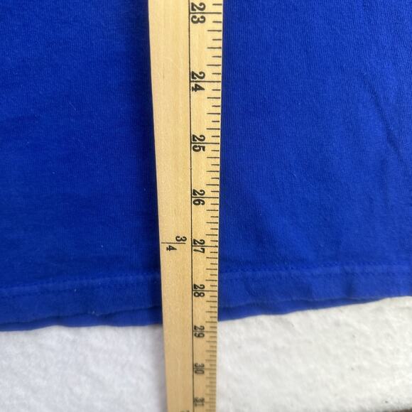 Vintage Kansas City Royals Shirt Mens XL Blue Short Sleeve MLB Baseball - Picture 7 of 11